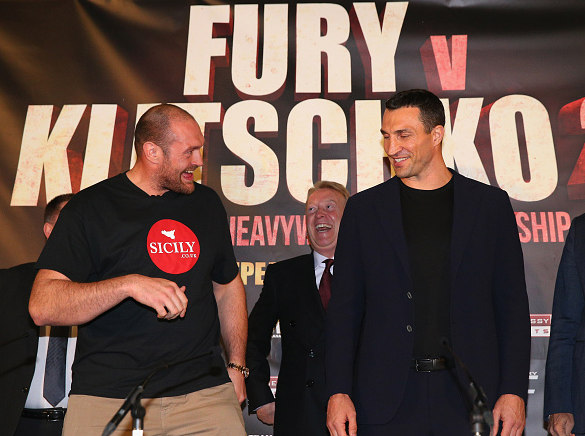 Fury vs. Klitschko 2: Tyson Strips, Wlad Flips Out