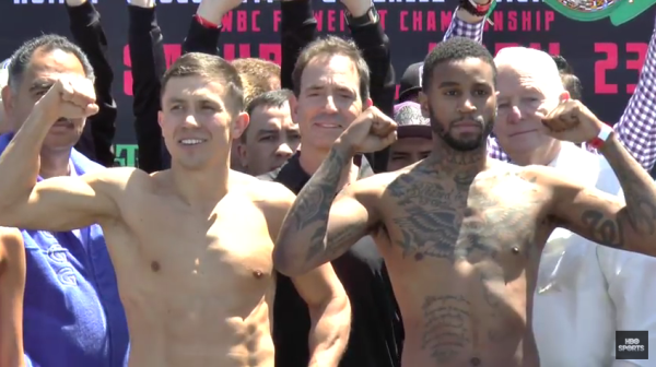 Video | Golovkin vs. Wade Weigh-In Results
