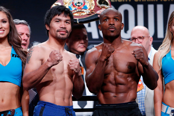 Pacquiao Bradley Weigh In - Will Hart