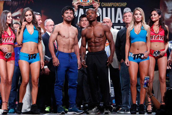 Pacquiao Bradley Weigh In - Will Hart2