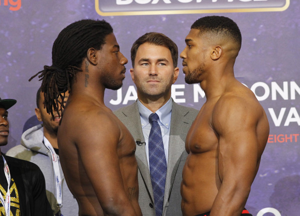 Martin vs. Joshua: Weigh In-Results and Photos