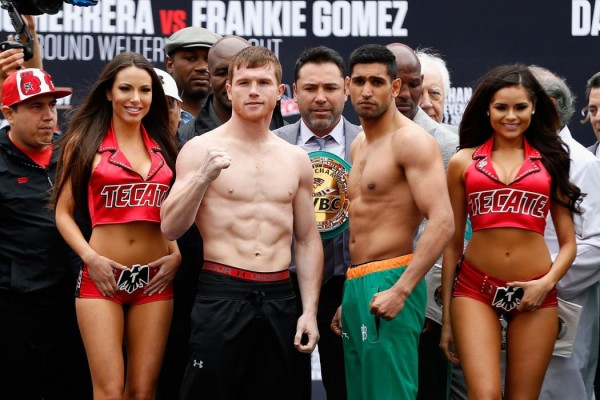 Photo Gallery | Canelo Alvarez vs. Amir Khan Weigh In