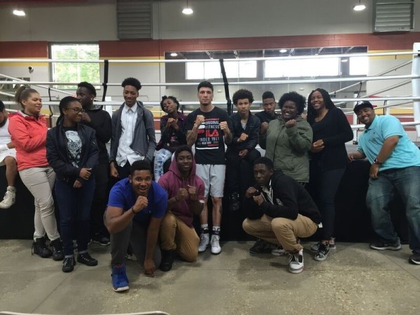 Dusty Hernandez-Harrison Hosts Boys & Girls Club at Workout