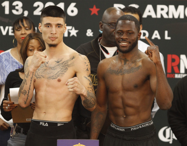 Throne Boxing | Weigh-In Results & Photos