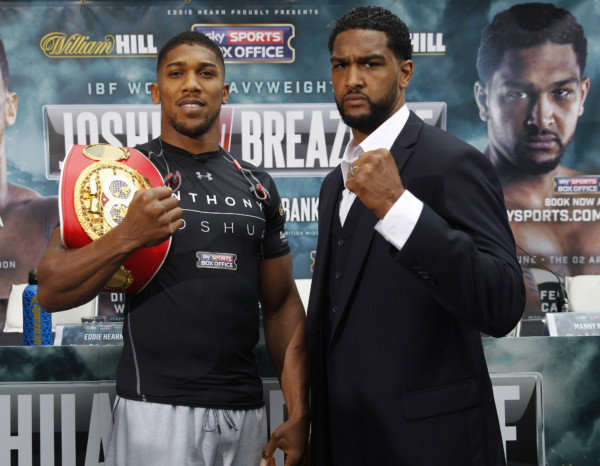 Joshua vs. Breazeale: Final Press Conference Photos & Quotes