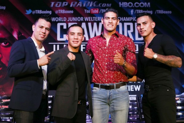 Crawford vs. Postol Undercard Presser - Mikey Williams Top Rank