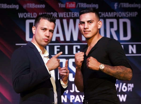 Crawford vs. Postol Undercard Presser - Mikey Williams Top Rank4
