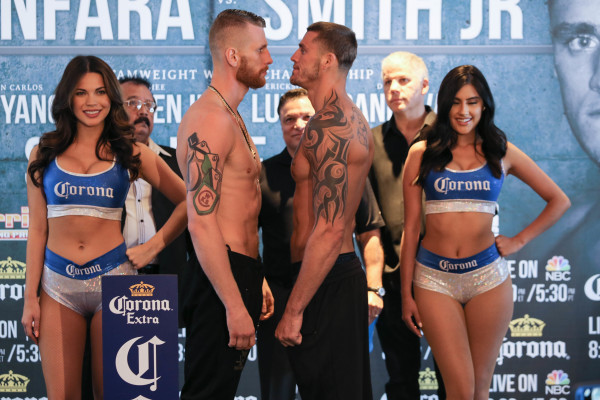 PBC on NBC: Fonfara vs. Smith Jr. Weigh-In Results