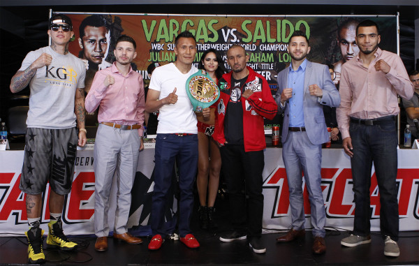 Vargas vs. Salido: Final Press Conference Photos, Video & Quotes