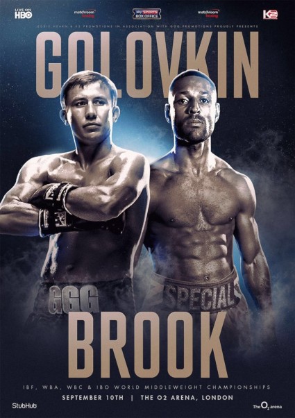Gennady Golovkin  Faces Kell Brook September 10 on HBO