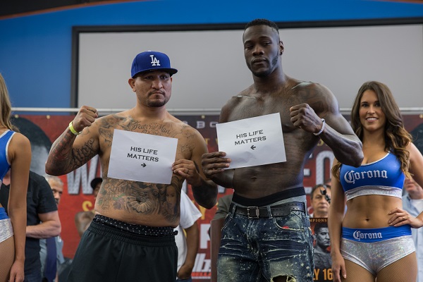 Deontay Wilder vs. Chris Arreola Weigh-In Results & Photos