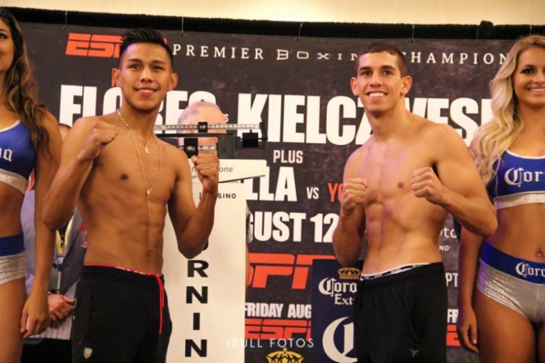 PBC on ESPN: Flores vs. Kielczweski Weigh-In Results
