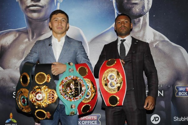 Gennady Golovkin vs. Kell Brook London Press Conference