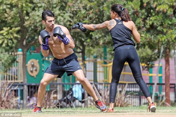 Joe Jonas and Ava Knight - AKM - GSI