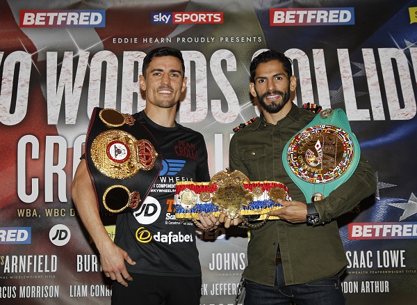 Crolla vs. Linares: Final Press Conference Photos