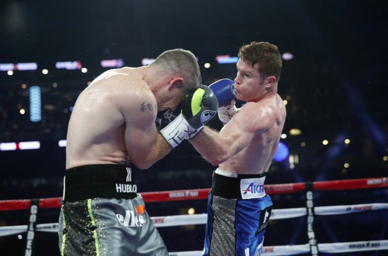 Canelo Alvarez Impressively Stops Liam Smith by TKO