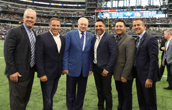Oscar De La Hoya Kicks Off Canelo vs. Smith Week [Photos]