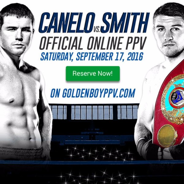 Canelo vs. Smith PPV