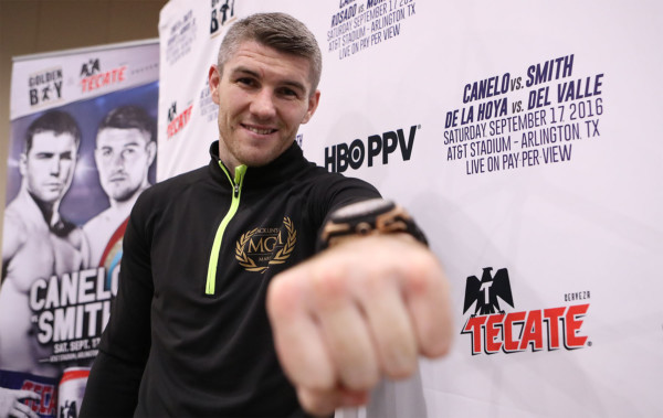 Liam Smith & PPV Undercard Media Workout Photos, Quotes & Videos