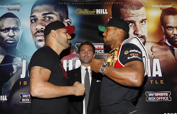 Anthony Joshua vs. Eric Molina Press Conference Quotes & Photos