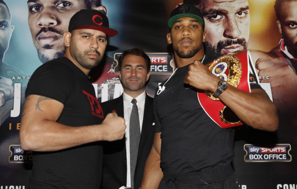 Anthony Joshua Eric Molina - Lawrence Lustig/Matchroom Boxing