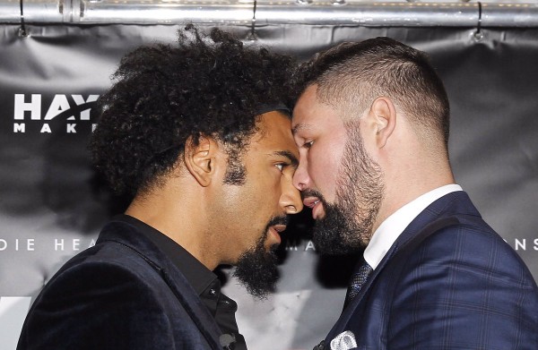 David Haye and Tony Bellew Explode at Press Conference [Video]