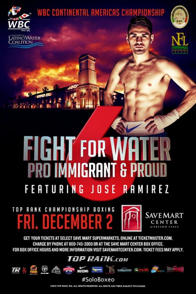 New World Class Opponent for Jose Ramirez on December 2nd
