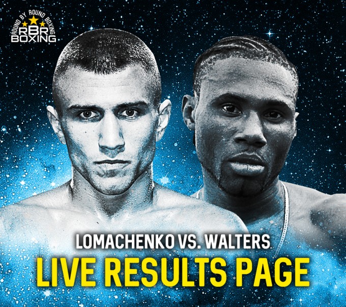 Vasyl Lomachenko vs. Nicholas Walters Complete Fight-Night Results