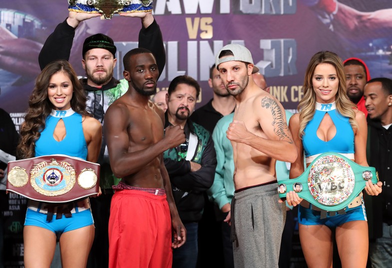 Terence Crawford vs. John Molina Weigh-In Results [Photos & Video]