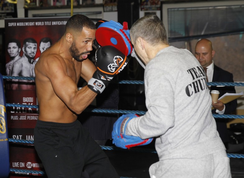Jack vs. DeGale: James DeGale Media Workout Quotes & Photos