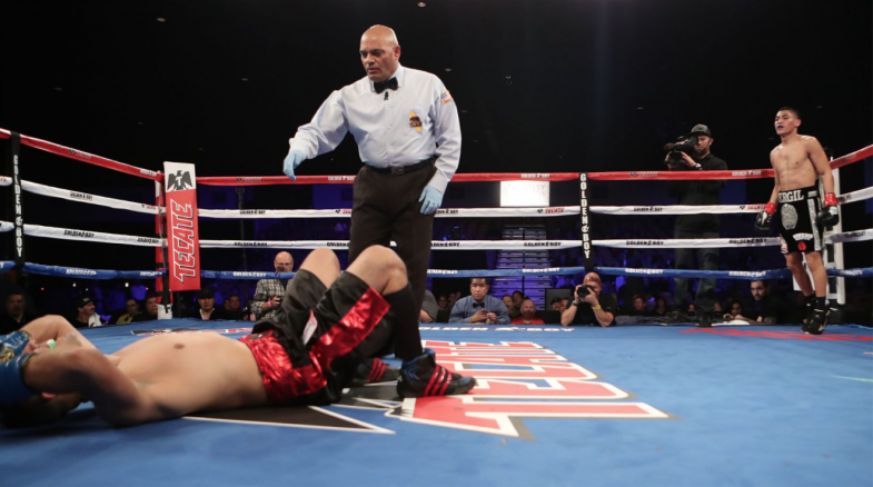 Vergil Ortiz Hogan Photos Golden Boy Promotions