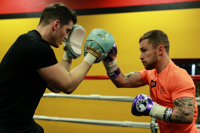 Frampton vs. Santa Cruz 2 – Carl Frampton Media Scrum