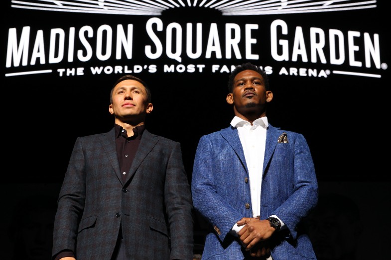 Gennady Golovkin vs. Daniel Jacobs NYC Press Conference [Photos & Video]
