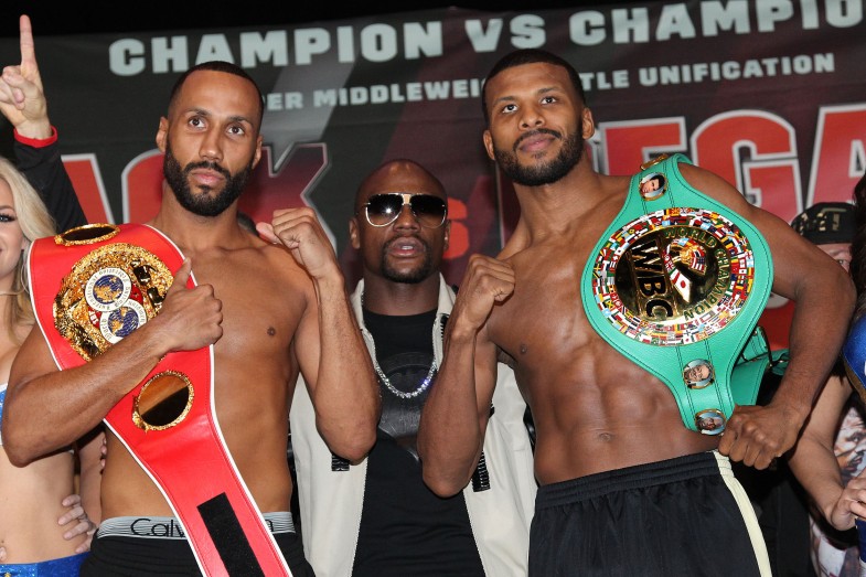 Badou Jack vs. James DeGale Official Weights & Weigh-In Photos