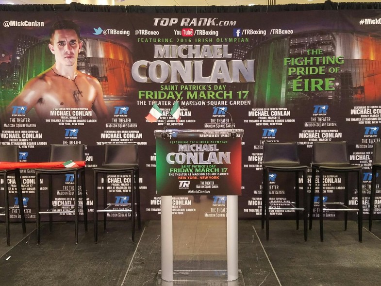 Michael Conlan to Make Debut at Madison Square Garden on March 17