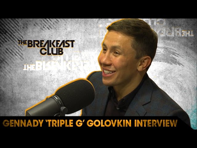 Gennady ‘Triple G’ Golovkin Talks Daniel Jacobs Fight, Canelo Clash and Pre-Fight Sex