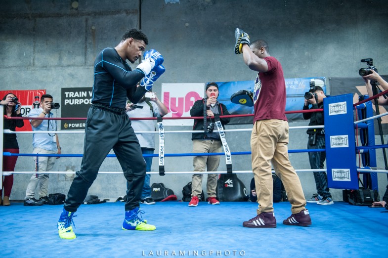 Daniel Jacobs Media Day - Laura Wong