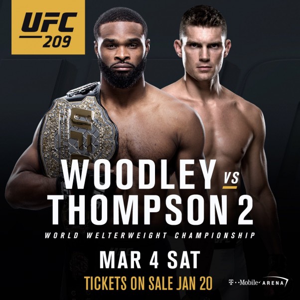 UFC209-poster
