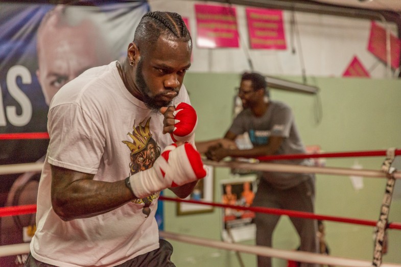 Deontay Wilder vs. Gerald Washington Media Workout Quotes & Photos