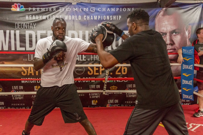 Deontay Wilder Media Workout Quotes