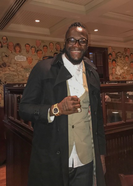 Deontay Wilder New York Media Quotes & Photos
