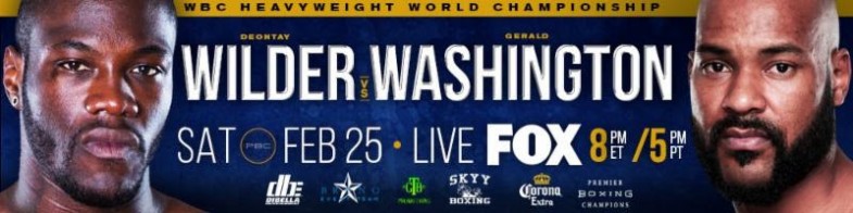 Wilder vs. Washington Banner