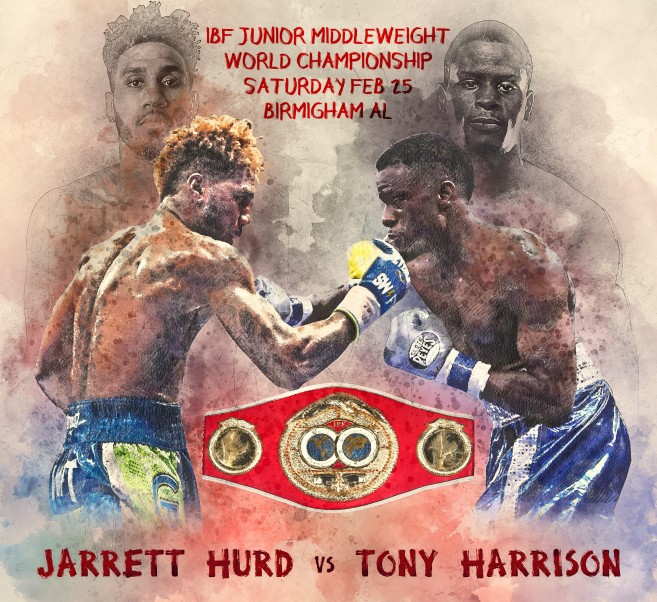 Jarrett Hurd vs. Tony Harrison Now for Vacant IBF Title