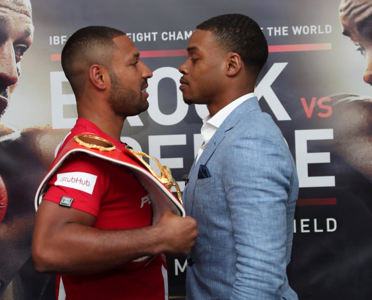 Kell Brook & Errol Spence Jr. Press Conference Quotes & Photos