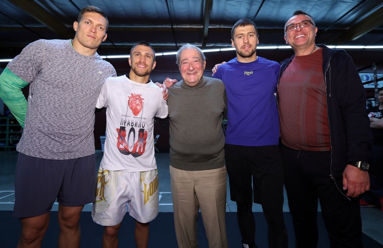 Lomachenko, Usyk and Gvozdyk Media Workout Quotes