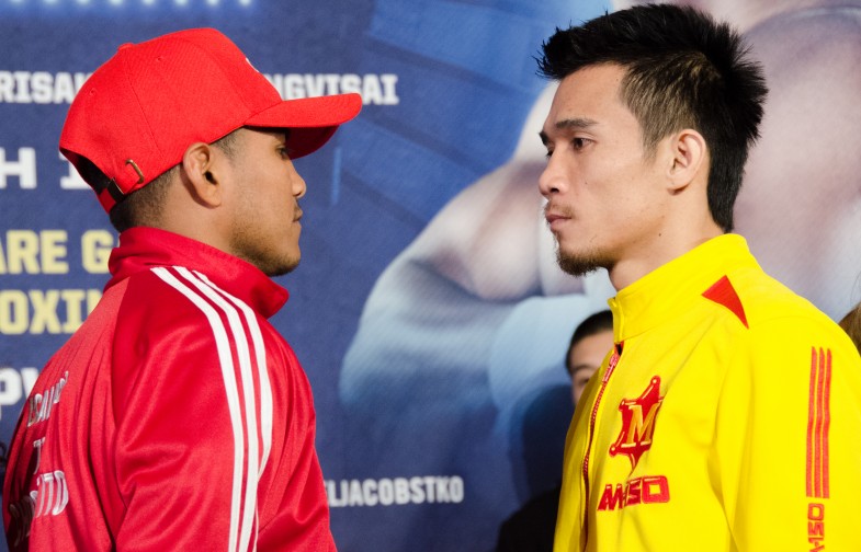Roman Gonzalez vs. Srisaket Sor Rungvisai Full Face Off [Video]