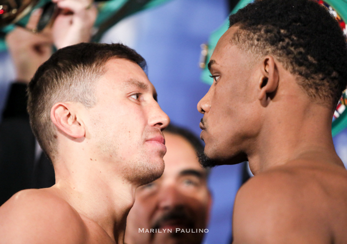 Gennady Golovkin vs. Daniel Jacobs Weigh-In Results, Photos & Video
