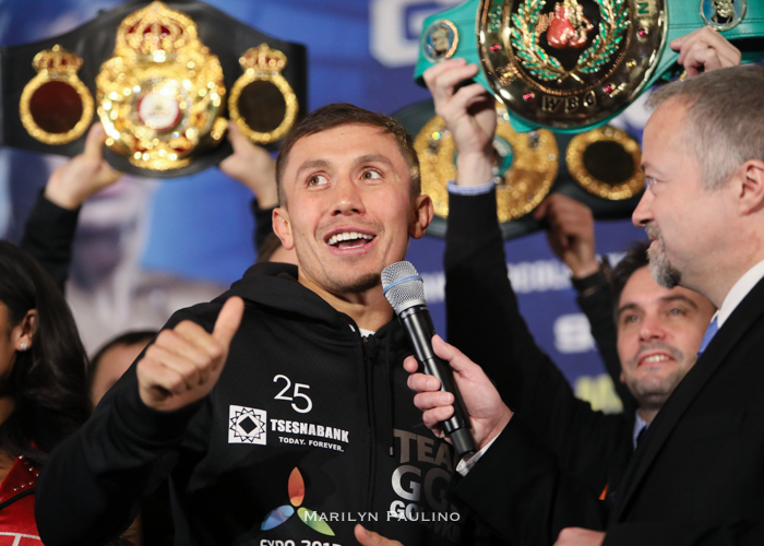 Gennady Golovkin Not Worried About Competing with Mayweather vs. McGregor