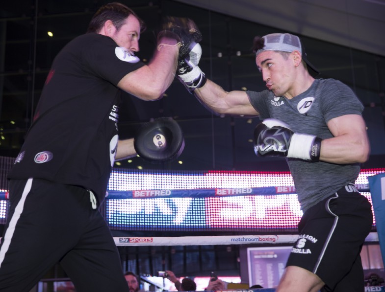 Jorge Linares vs. Anthony Crolla 2: Media Workout Photos & Quotes