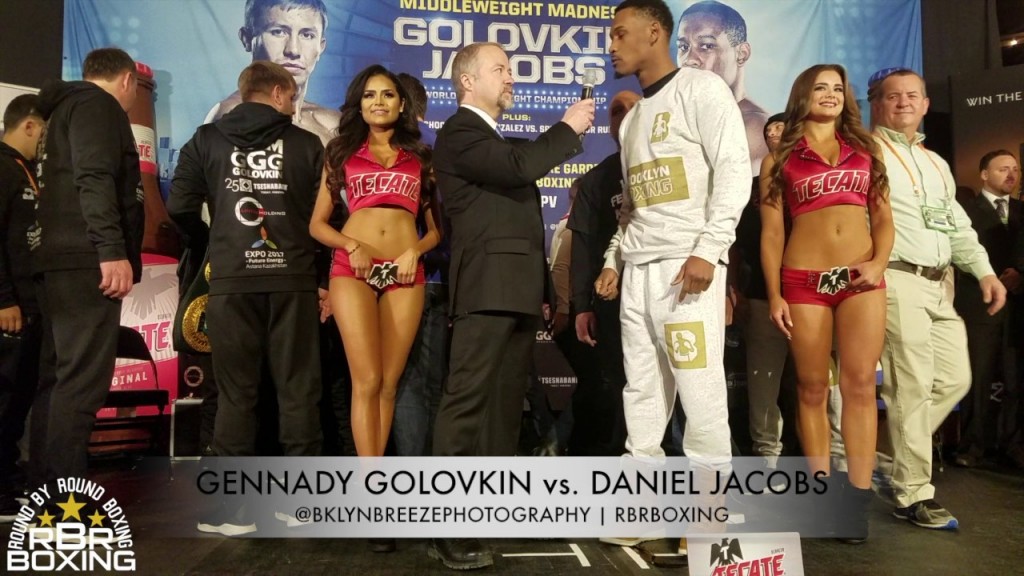 Gennady Golovkin & Daniel Jacobs Weigh-In Interviews